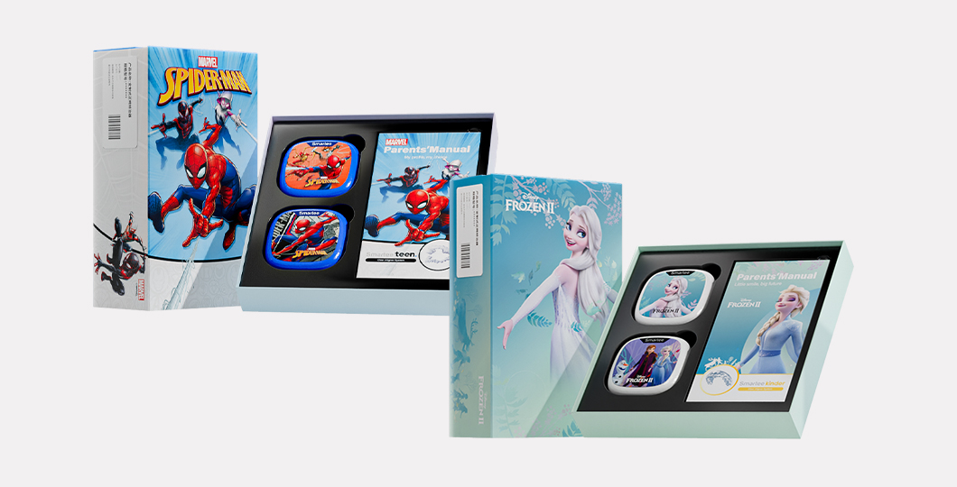 DisneyやMARVELキャラクターとのコラボデザイン