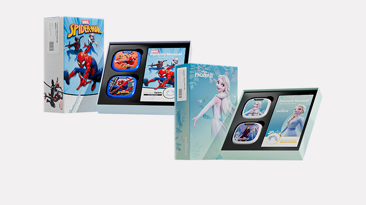 DisneyやMARVELキャラクターとのコラボデザイン